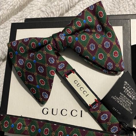 gucci bow toe|gucci tie outlet.